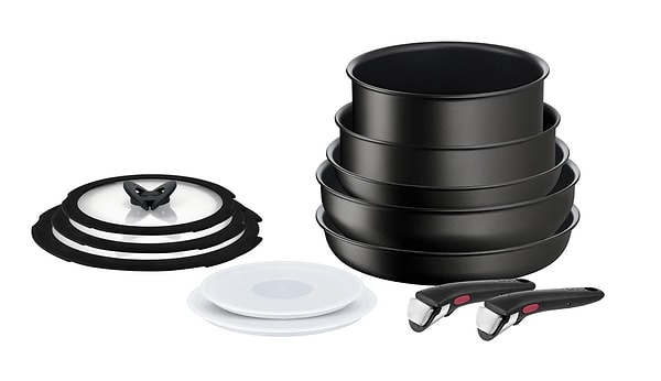 13. Tefal Ingenio Excellence Titanyum 6x 12 Parça Büyük Tava Tencere Seti - 2100129607