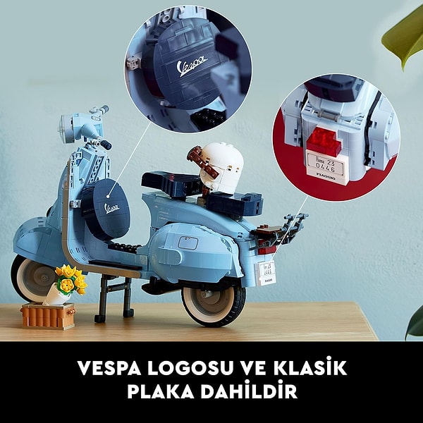 Lego Icons Vespa Model Yapım Seti