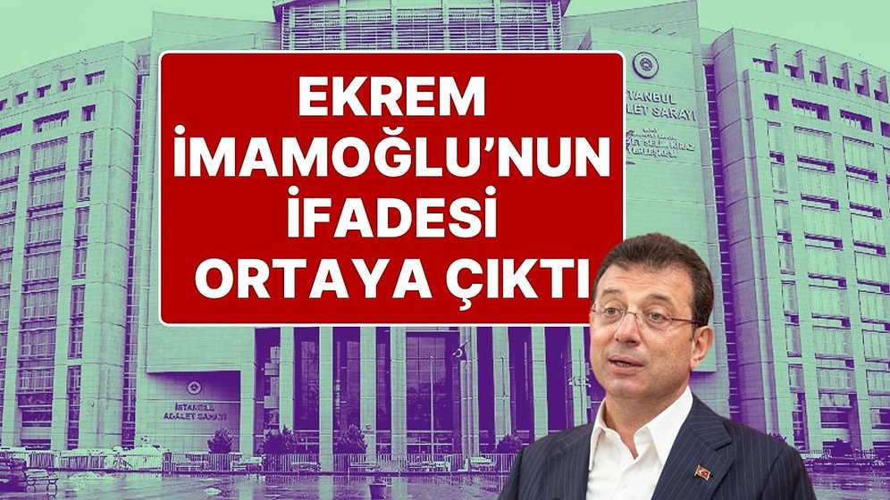 Ekrem İmamoğlu Sahte Diploma İddiaları Hakkında İfade Verdi: "Neyle Suçlandığım Dahi Belli Değil"