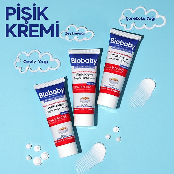 1. Biobaby Pişik Kremi – Hassas Ciltler İçin Doğal Koruma Görseli