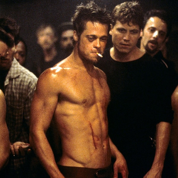 2. Brad Pitt - Fight Club