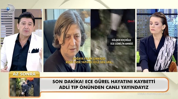 Gürel'in spiritüel konularda eğitim aldığı kişinin paylaşımlarına ulaşan "Neler Oluyor Hayatta?" sunucusu Ural,