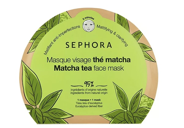 15. Sephora Face Sheet Mask Matcha Tea