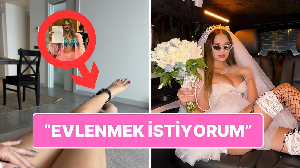 Ev Hapsinin Bittiğini Duyuran OnlyFans Fenomeni Merve Taşkın Bu Kez de Evlenmek İstediğini Açıkladı