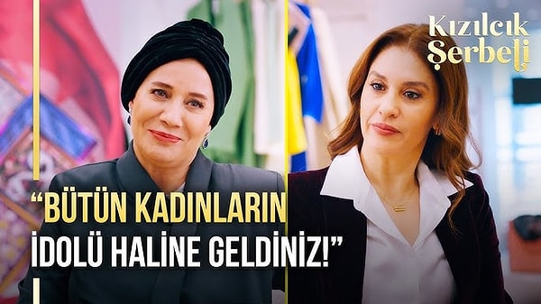 Ve elbette, kadın dayanışması...