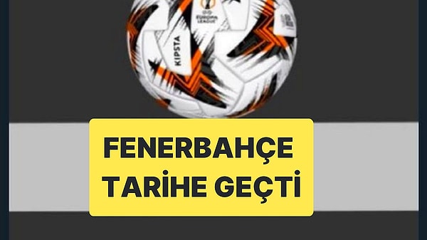 Fenerbahçe, dün gece Rangers'a kaybederek sevenlerini üzdü. Fenerbahçe'nin yediği bu gol farklı bir şekilde tarihe geçti.