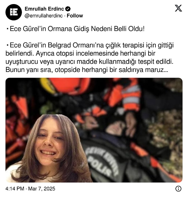 Ormana 'çığlık terapisi' için gitmiş!