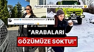 Malikanesinin Bahçesinde Arabalarıyla Poz Veren Fahriye Evcen Yine "Gösteriş" Eleştirilerinden Kaçamadı!