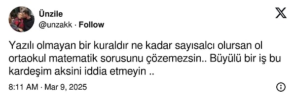 Ortaokul matematik sorularının zor olduğuna hemfikir miyiz?