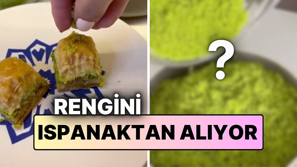 Antep Fıstıklı Baklava Sandık, Ispanaklı Çıktı! Paylaşılan Baklava Tarifi Şaşkınlık Yarattı