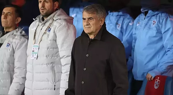 Şenol Güneş, Trabzonspor'a çare olamadı.