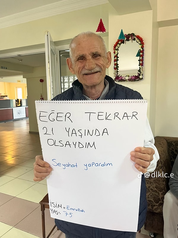 Seyahat yapmak, farklı yerleri görmüş olmayı isteyen Emrullah Bey'in yanıtı.