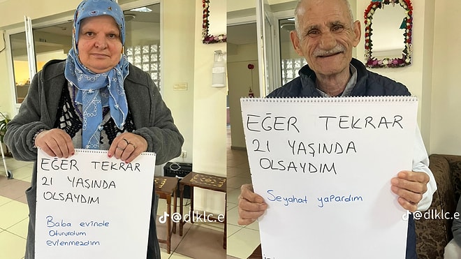 Huzurevi Sakinleri "Tekrar 21 Yaşında Olsaydınız Ne Yapardınız?" Sorularını Yanıtladı