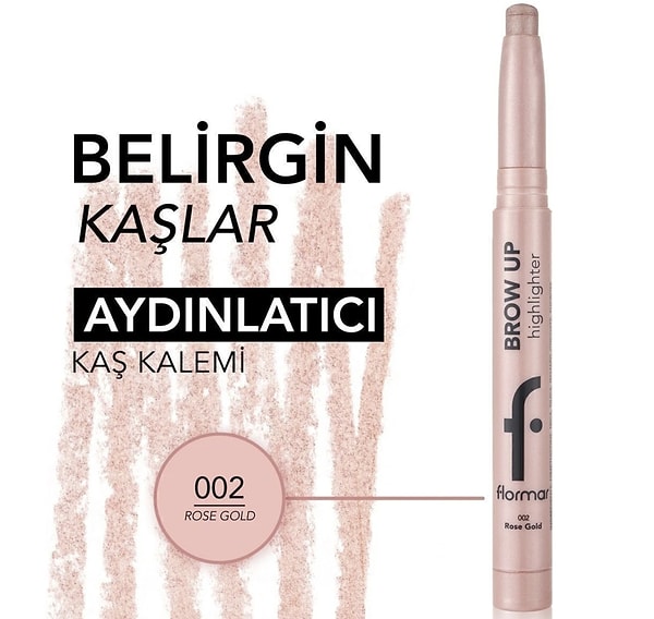 Flormar Kremsi Dokulu Brow Up Highlighter Pencil Aydınlatıcı Kalem