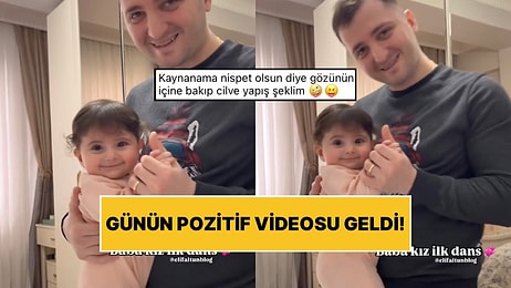 Babasıyla İlk Dansını Yapan Minik Kızın Tatlığı Karşısında Mest Olduk