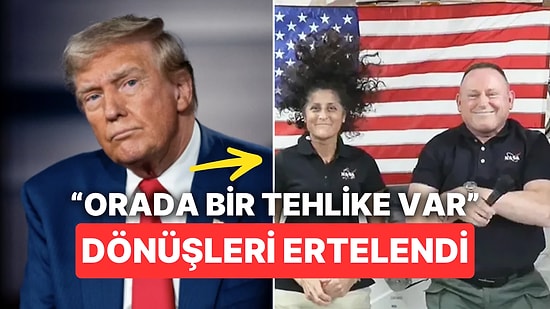 Uzayda Mahsur Kalan Astronotlardan Kötü Haber: Dönüşleri Yine Ertelendi