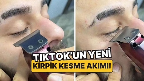 Bu Aralar Erkekler Arasında Popüler Hale Gelen "Kirpik Kesme" Akımı Tam Olarak Ne?