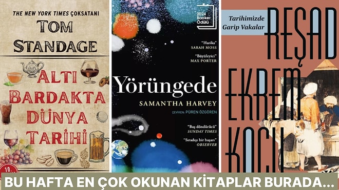 Kitap Kurtlarının Tercihi Olan Haftanın En Çok Satan Kitapları