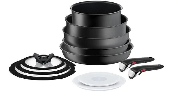 2. Tefal Ingenio Excellence Titanyum 6X Büyük Set 12 Parça