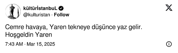 Bahar da gelir yaz da gelir... 👇