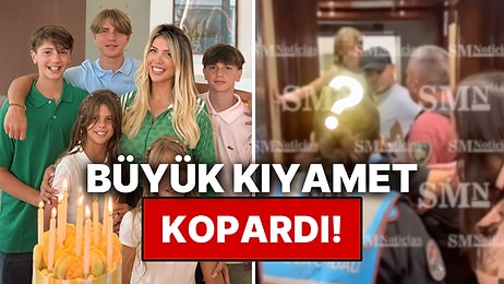 İki Aydan Fazla Süredir Çocuklarından Uzak Olan Icardi Kızını Görmek İsteyince Wanda Kıyameti Kopardı!