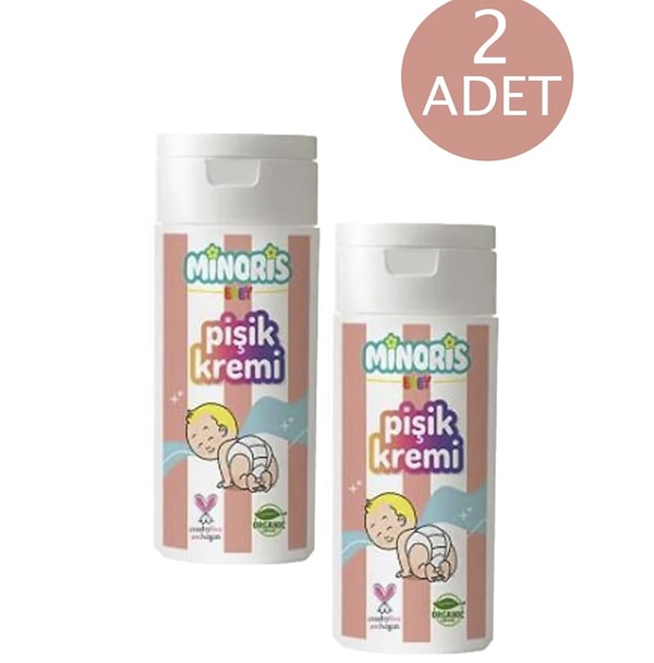9. Minoris Baby Organik Pişik Kremi