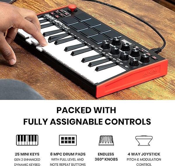 Akai Professional MPK Mini MK3 - USB MIDI Klavye Controller