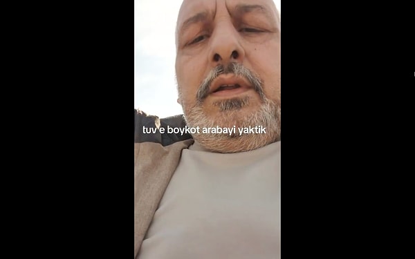 Olayın ardından kendisini haklı bulanlar da oldu haksız da. Kendisi ise yaşananları çektiği video ile gösterdi.