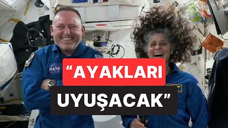 Aylardır Uzayda Kalan NASA Astronotları Dünya'ya Dönünce Yürümekte Zorluk Çekebilir