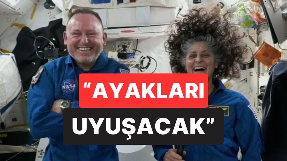 Aylardır Uzayda Kalan NASA Astronotları Dünya'ya Dönünce Yürümekte Zorluk Çekebilir