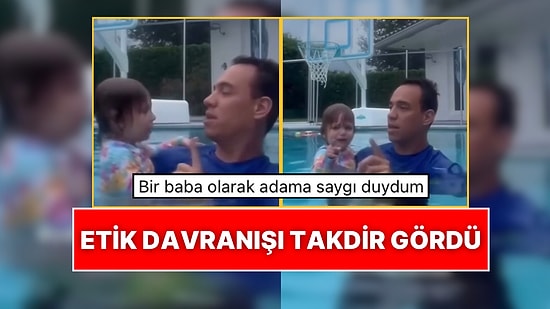 Kendisini Öpmek İsteyen Minik Öğrencisine Doğru Olmadığını Güzellikle Anlatan Hoca Alkışları Topladı