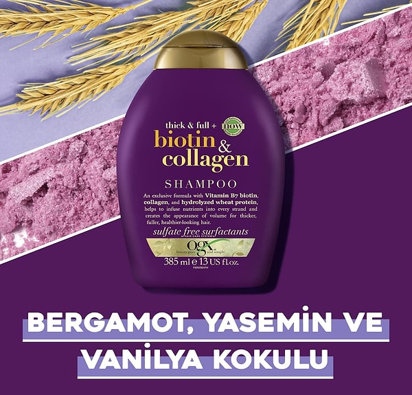 OGX Biotin ve Kolajen Şampuan