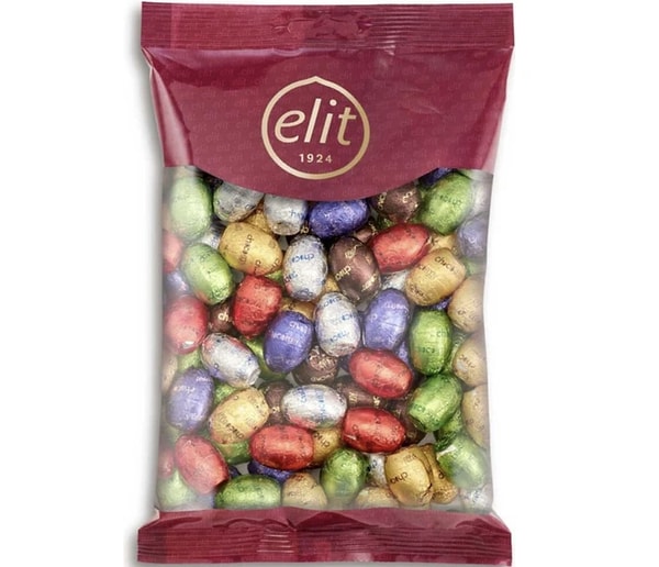 10. Elit Çikolata Chocoeggy Yumurta Çikolata 500G Glutensiz