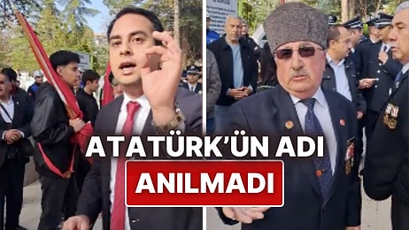 Konya'da Çanakkale Zaferi Töreninde Atatürk'ün Adı Anılmayınca Tepkiler Büyüdü