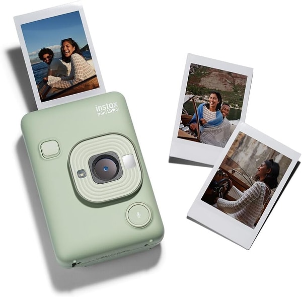 Instax Mini LiPlay Matcha Green Fotoğraf Makinesi