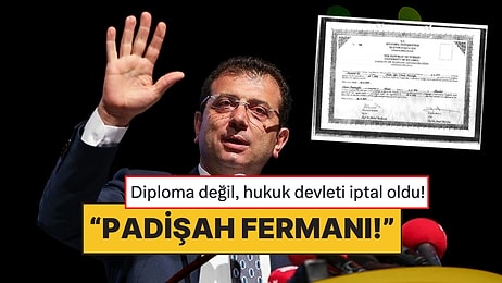 Ekrem İmamoğlu'nun Diplomasının İptal Edilmesine Tepkiler Dinmiyor!