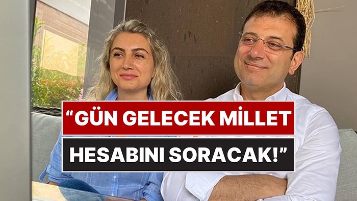 Ekrem İmamoğlu'nun Gözaltına Alınmasına Eşi Dilek İmamoğlu ve Oğlu Selim'den Tepki!