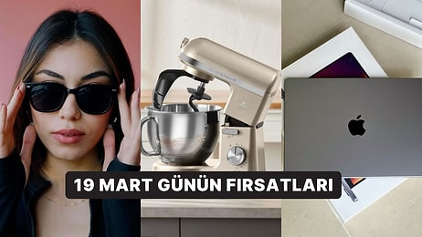 Bugün İndirimde Neler Var? Karaca Mastermaid Stand Mikserden Apple Macbook Air'e 19 Mart 2025 Günün Fırsatları