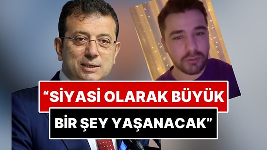 Tarih Vermiş: Astrolog İnanç Özkalaycı Ekrem İmamoğlu Gözaltısını Ocak Ayında Tahmin Etmiş!