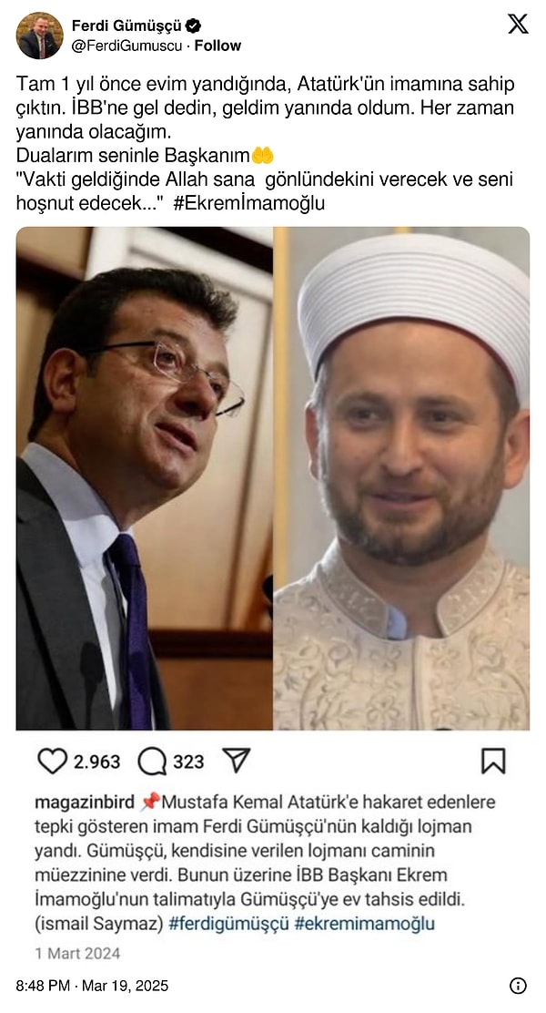 "Vakti geldiğinde Allah sana  gönlündekini verecek ve seni hoşnut edecek..."