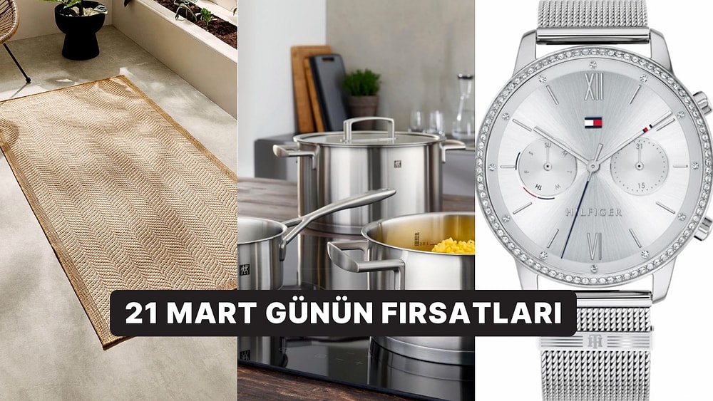 Bugün İndirimde Neler Var? Tommy Hilfiger Kol Saatinden Zwilling Tencere Seti'ne 21 Mart 2025 Günün Fırsatları