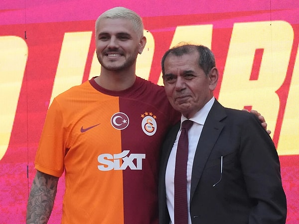 Dursun Özbek olaya el koydu ve Icardi'ye yardımcı oldu.