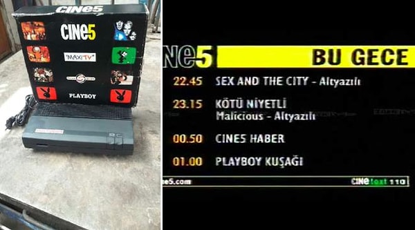 Cine5’in şifreli yayınları, 90’larda büyüyen bir nesil için gizemli, yasaklı ve heyecan verici bir dünya sundu.