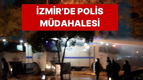 İzmir'de AKP Binasına Yürümek İsteyen Vatandaşlara Polis Müdahalesi Yaşandı