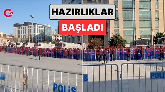 Ekrem İmamoğlu'nun Hakim Karşısına Çıkacağı Çağlayan Adliyesi'nde Önlemler Alınmaya Başlandı