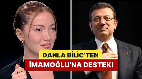 Danla Bilic, Ekrem İmamoğlu'nun Seçim Mesajına Destek Paylaşımı Yaptı!