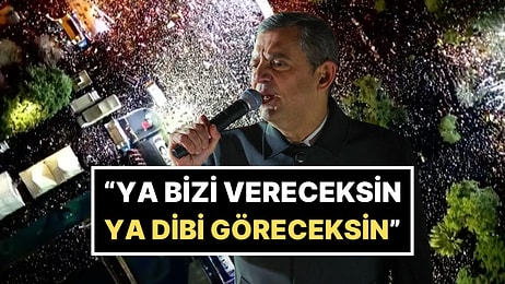 Özgür Özel'den Saraçhane'de Merkez ve Yandaş Medya Bağlantılı Tüm Kuruluşlara Boykot Çağrısı!