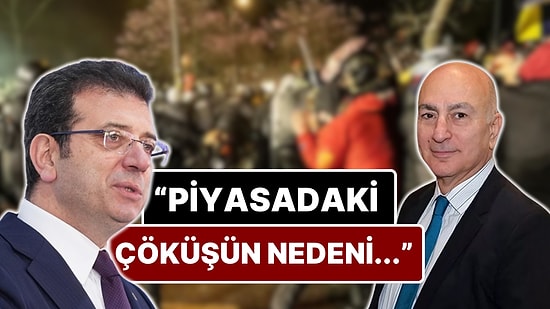 Ünlü Ekonomist Mahfi Eğilmez Açıkladı: Piyasalardaki Çöküşün Nedeni Ekrem İmamoğlu'nun Gözaltına Alınmasıdır