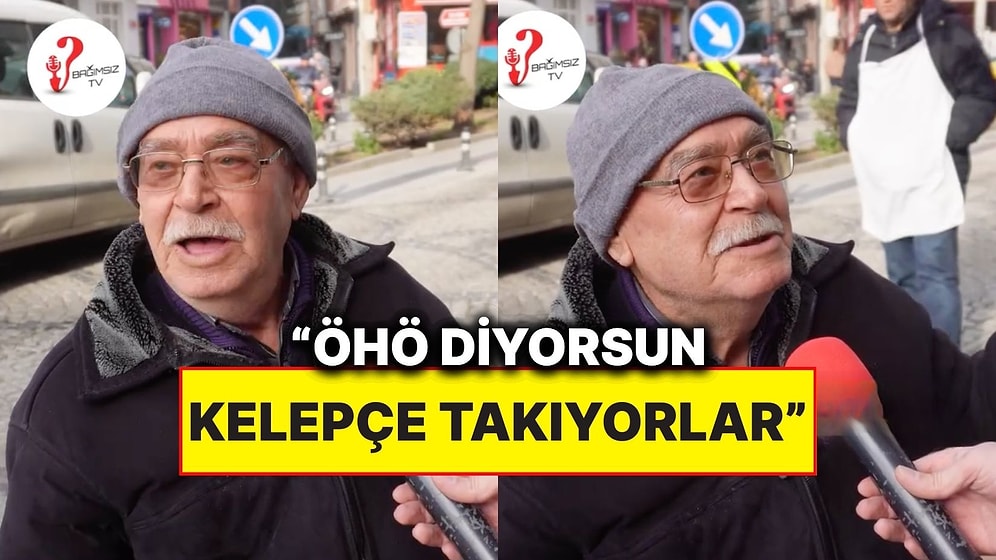 Emekli Bir Vatandaş Herkese Tutukluluk Kararı Çıkması Hakkında Sitem Etti: "Öhö Diyorsun, Kelepçe!"