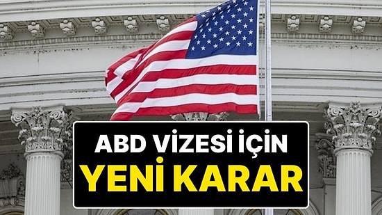 ABD Vizesi İçin Yeni Karar: ABD Vizesi Alırken Sosyal Medya Hesapları ‘Filistin’ Özelinde İncelenecek!